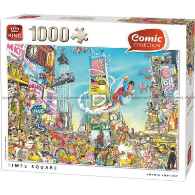 Como: Times Square, New York, 1000 brikker