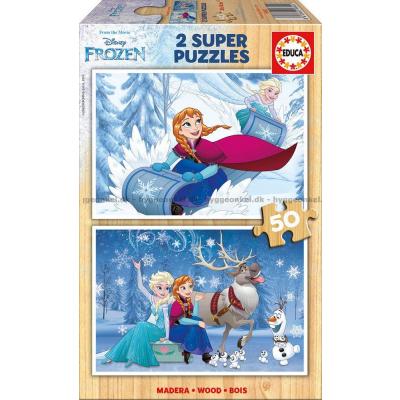 Disney: Frost, 2x50 brikker