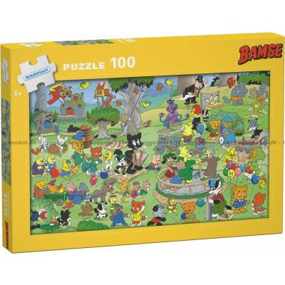 Bamse, 100 brikker