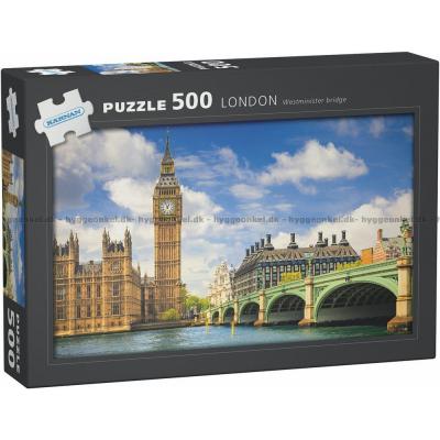 Westminster Bridge, London, 500 brikker