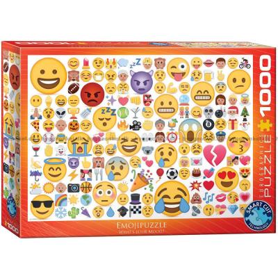 Emoji: Hvad er dit humør?, 1000 brikker