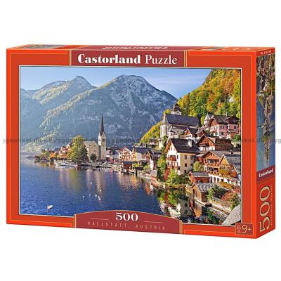 Østrig: Hallstatt, 500 brikker