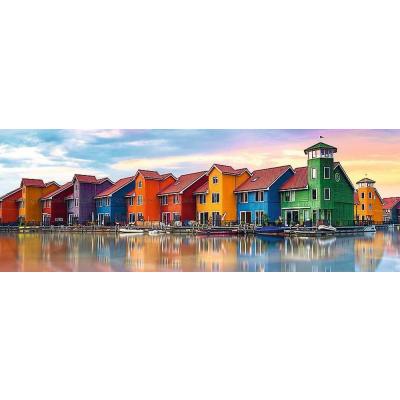 Billede af Groningen, Holland - Panorama, 1000 brikker