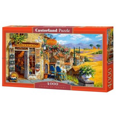 Svaiko: Toscana i farver - Panorama, 4000 brikker