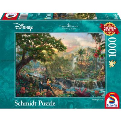 Disney: Kinkade - Junglebogen, 1000 brikker