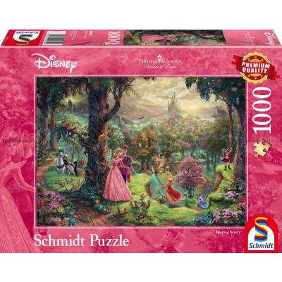 Disney: Kinkade - Tornerose, 1000 brikker