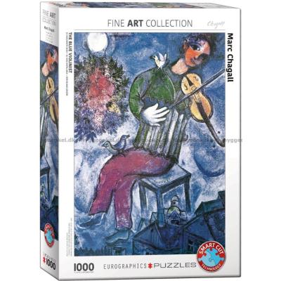 Chagall: Den blå violinist, 1000 brikker