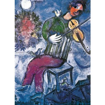 Billede af Chagall: Den blå violinist, 1000 brikker