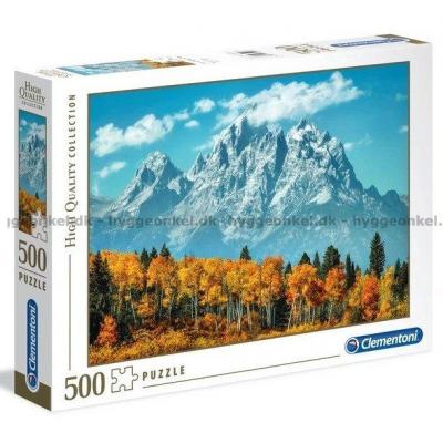 Grand Teton i efteråret, USA, 500 brikker