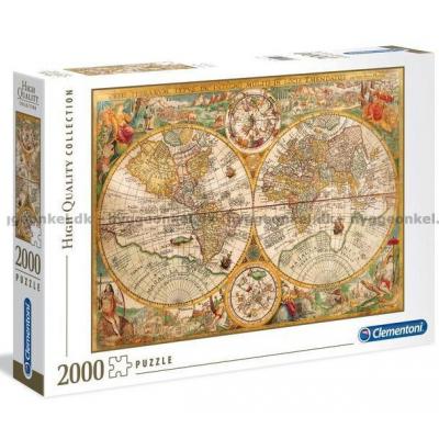 Antikkens verdenskort, 2000 brikker