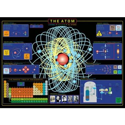 Billede af Atomet, 1000 brikker