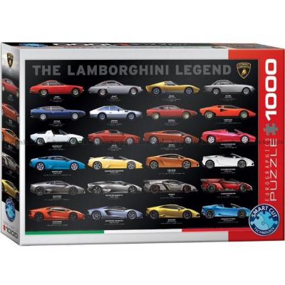 Lamborghini legender, 1000 brikker