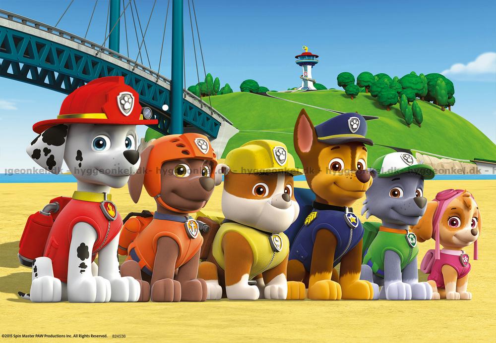 vejkryds Selskabelig er nok Paw Patrol, 2x24 brikker puslespil, Ravensburger - 09064