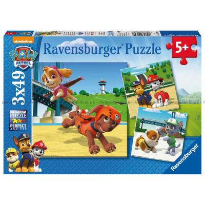 Paw Patrol, 3x49 brikker