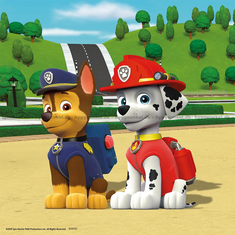 Tæmme gift kollision Paw Patrol, 3x49 brikker puslespil, Ravensburger - 09239