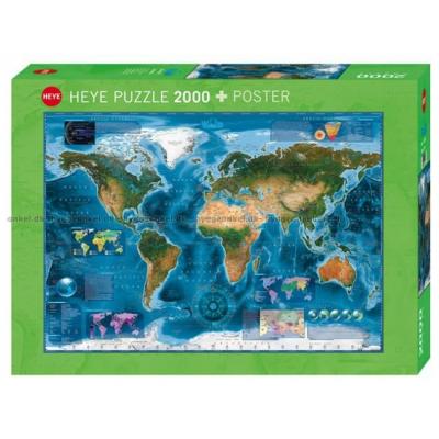 Zigic: Satellitkort, 2000 brikker