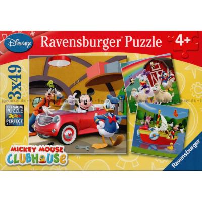 Mickey Mouse, 3x49 brikker