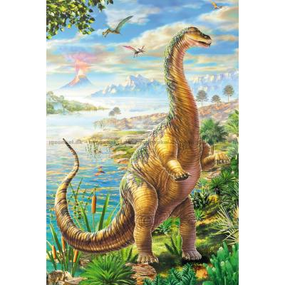 Billede af Dinosaurer: Eventyr, 3x48 brikker