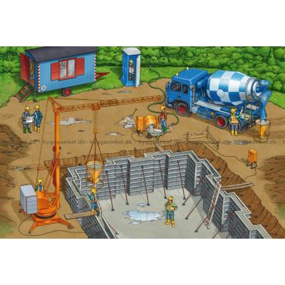 Billede af Arbejdsmaskiner, 3x24 brikker