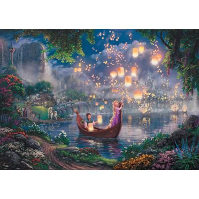 Billede af Disney: Kinkade - Rapunzel, 1000 brikker