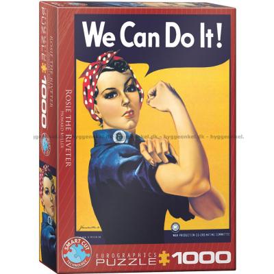 Mille: Rosie the Riveter, 1000 brikker