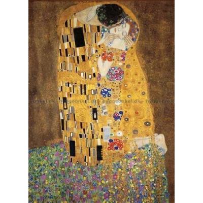 Klimt, Gustav: Kysset - Kunst, 1000 brikker