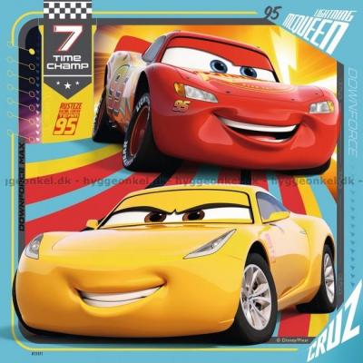Billede af Disney: Biler 3 - Klar til start, 3x49 brikker