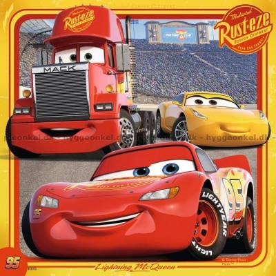 Billede af Disney: Biler 3 - Klar til start, 3x49 brikker
