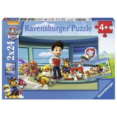 Paw Patrol: Hjælpsom, 2x24 brikker