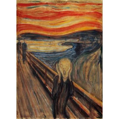 Billede af Munch: Skriget - Kunst, 1000 brikker