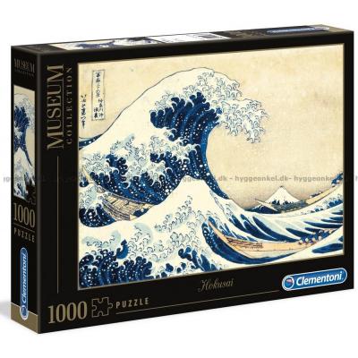 Hokusai: Kanagawe - Den store bølge, 1000 brikker