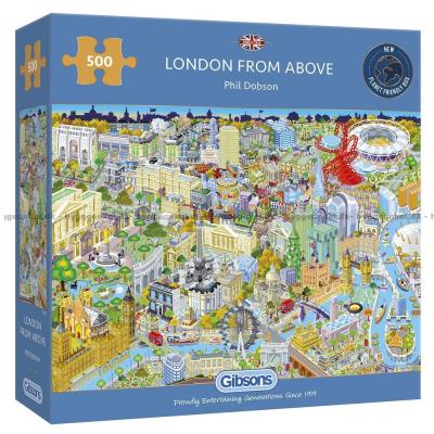 Dobson: London set fra oven, 500 brikker
