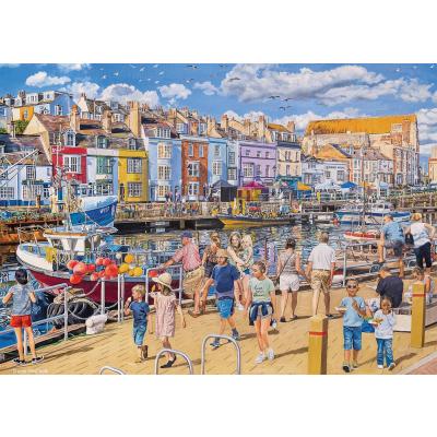 Billede af T. Mitchell: Weymouth Harbour, 1000 brikker