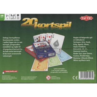Bagsiden af æsken