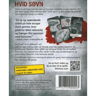 Bagsiden af æsken