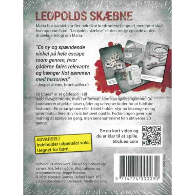 Bagsiden af æsken