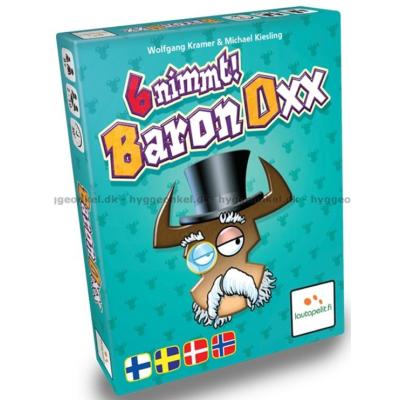 Billede af 6 Nimmt! Baron Oxx set skråt oppefra