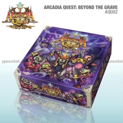 Billede af Arcadia Quest: Beyond the Grave set oppefra