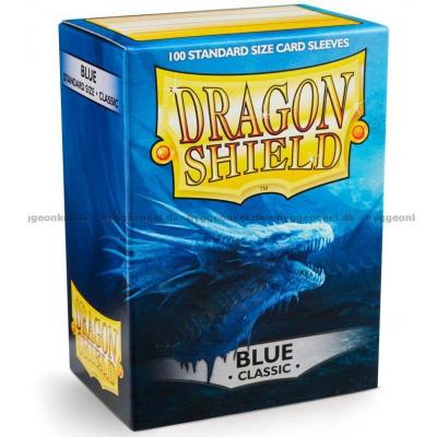 Sleeves: Dragon Shield - Blue - 100 stk 63 x 88 mm