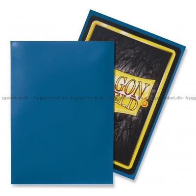 Billede af Sleeves: Dragon Shield - Blue - 100 stk 63 x 88 mm