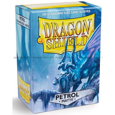 Sleeves: Dragon Shield - Petrol - 100 stk 63 x 88 mm - matte