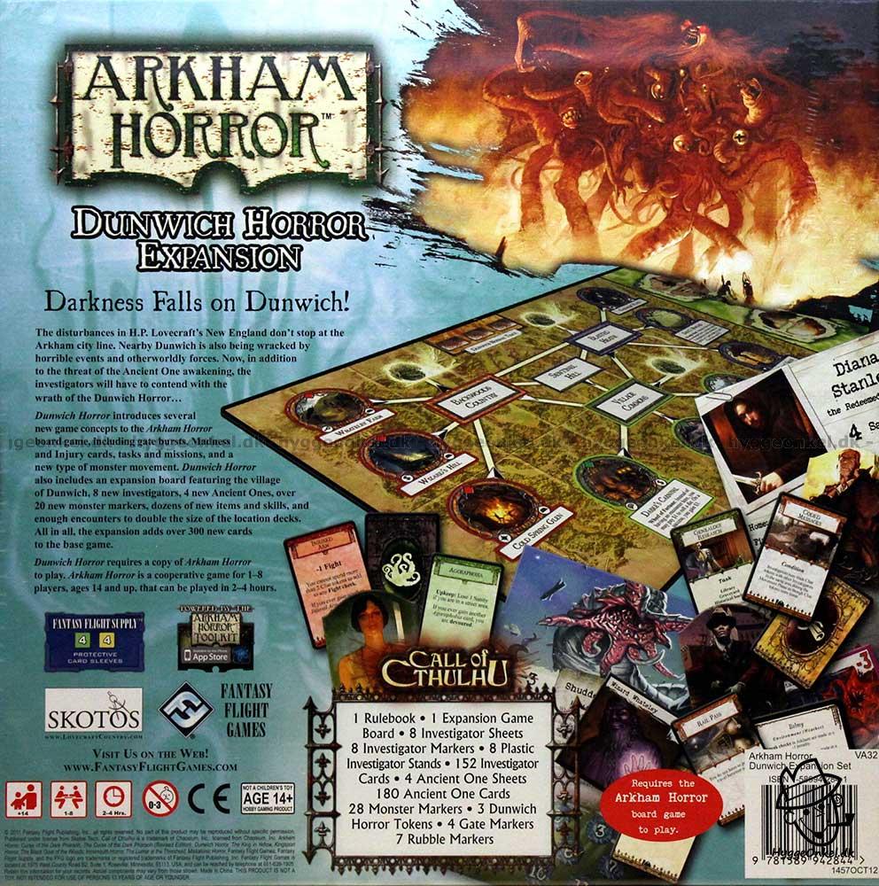 Her kan du købe Arkham Horror Dunwich Horror! UDGÅET!!!