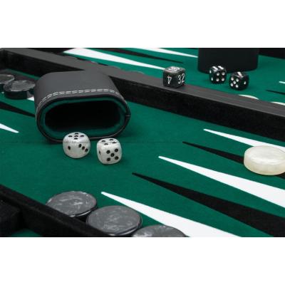 Billede af Backgammon: 47 cm - grøn - fra Philos
