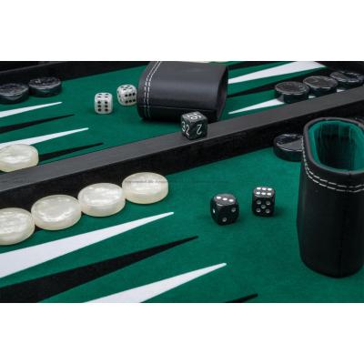Billede af Backgammon: 47 cm - grøn - fra Philos