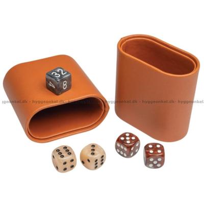 Billede af Backgammon: 47 cm - brun - fra Philos