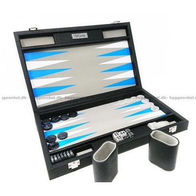 Backgammon: Blå 48 cm - Fra Ferti