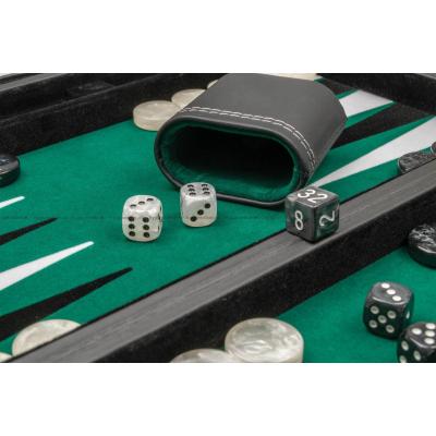 Billede af Backgammon: 38 cm - grøn - fra Philos