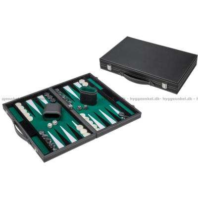 Billede af Backgammon: 38 cm - grøn - fra Philos