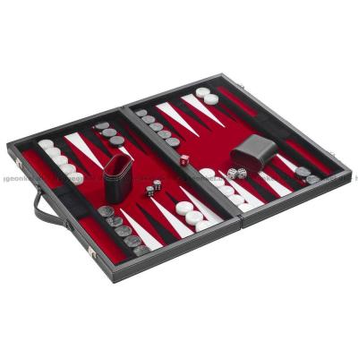 Billede af Backgammon: 38 cm - rød - fra Philos