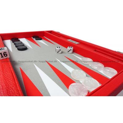Billede af Backgammon: Rød 48 cm - Fra Ferti